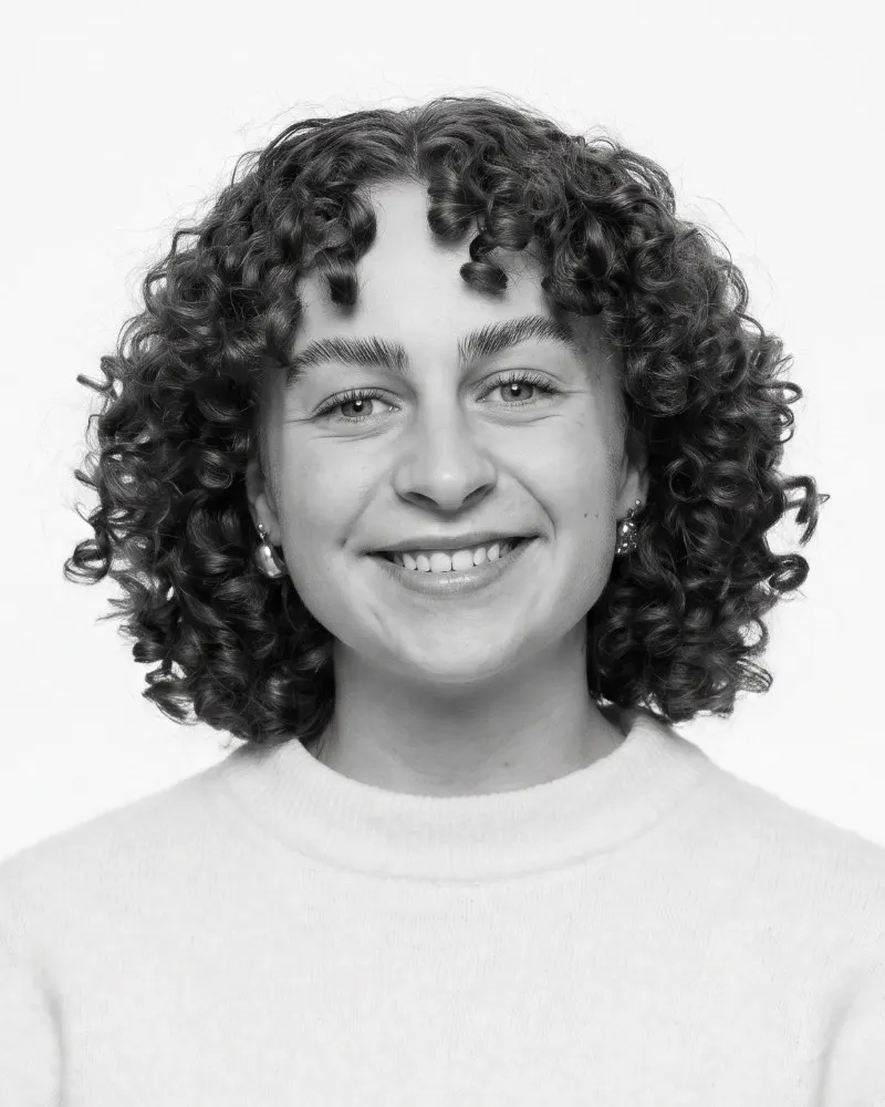 Portrait of Tuva Enstad, Production assistant