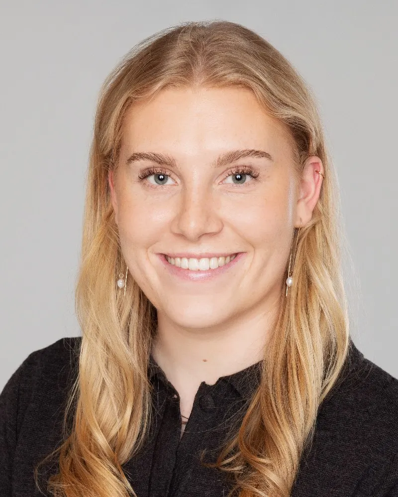 Portrait of Ingrid Hernes, Production assistant