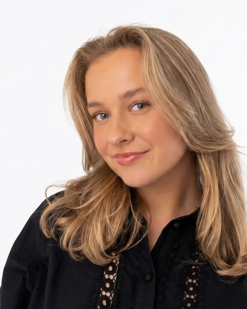 Portrait of Sara Pedersen, Production assistant